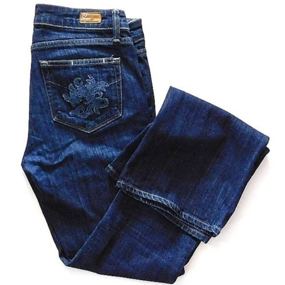 Paige "Hollywood Hill" Premium Boot-Cut Jean - Picture 9 of 9